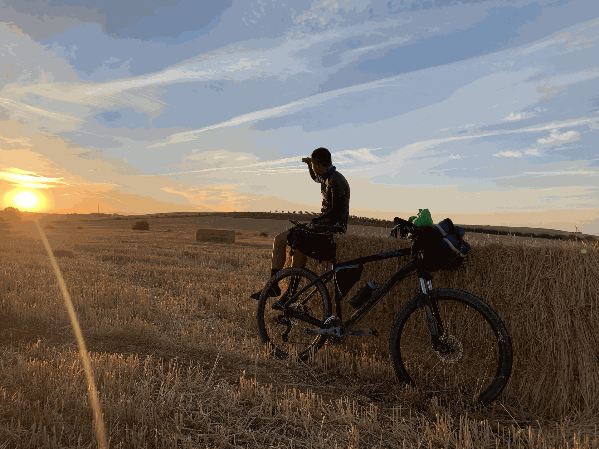 camino de santiago en bici